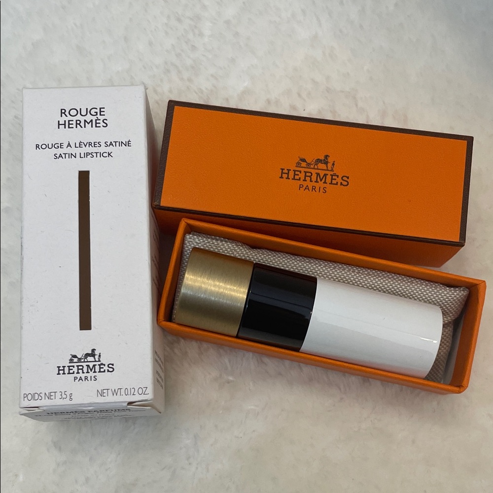Hermès Rouge Satin Lipstick 64#